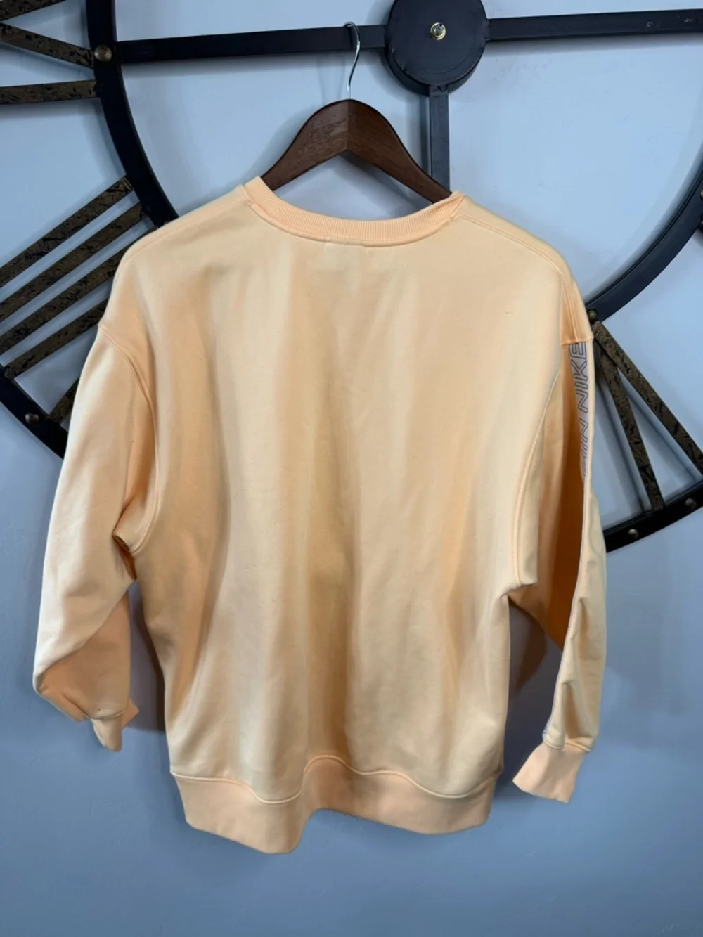 Nike soft yellow Crewneck Sweatshirt